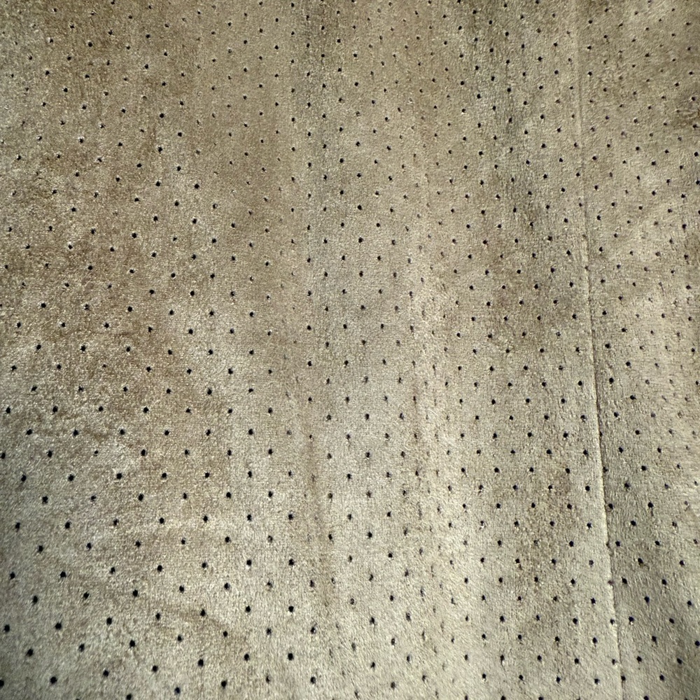 MISHCA Vtg Perforated Ultrasuede Tie-Front Jacket - NEW w/ Tags - Medium - Picture 5 of 7